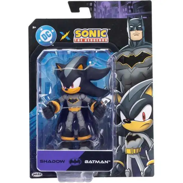 Sonic The Hedgehog x DC Shadow as Batman 5 Action Figure Jakks