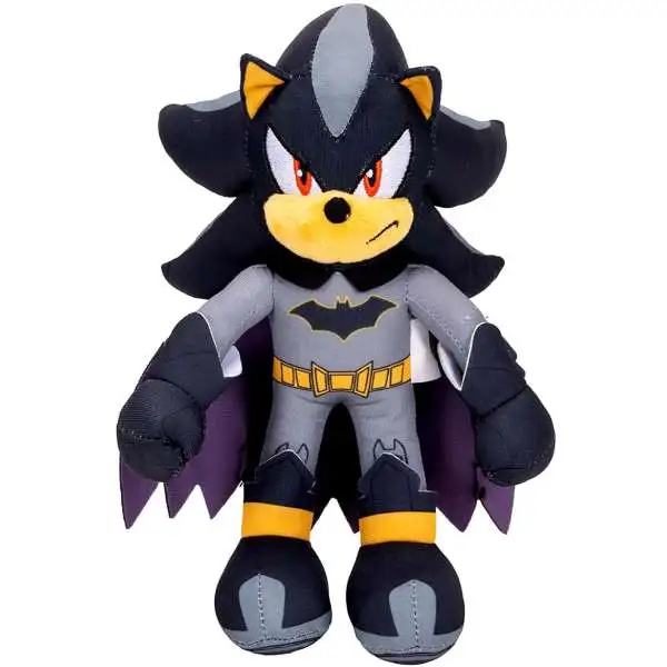 Sonic The Hedgehog x DC Shadow as Batman 9-Inch Plush