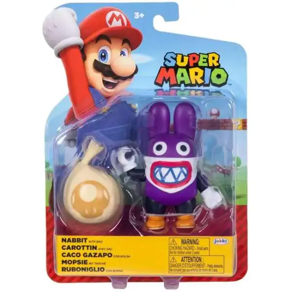 World of Nintendo Super Mario Nabbit Action Figure [with Bag]