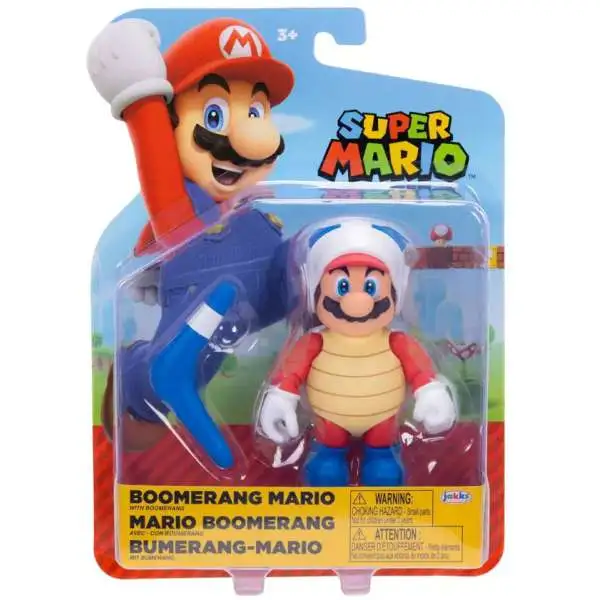 World of Nintendo Super Mario Boomerang Mario Action Figure
