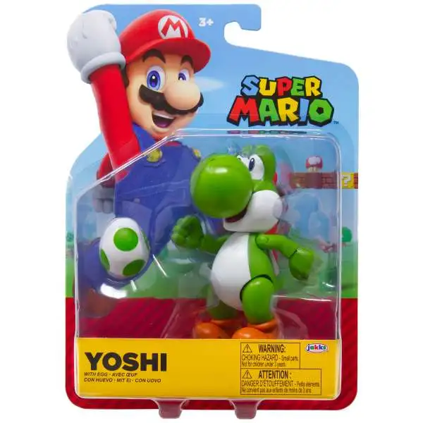 World of Nintendo Super Mario Yoshi Action Figure [with Egg]