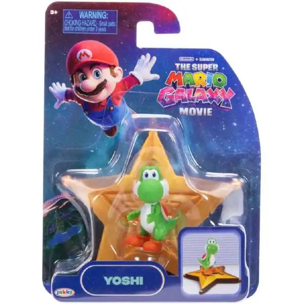 Super Mario Galaxy Movie Yoshi 1.5-Inch Mini Figure