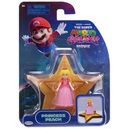 Super Mario Galaxy Movie Princess Peach 1.5-Inch Mini Figure