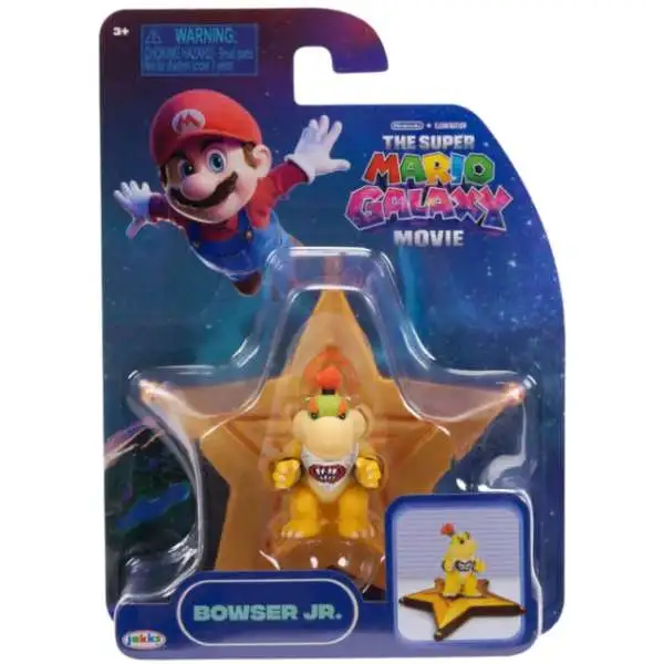Super Mario Galaxy Movie Bowser Jr. 1.5-Inch Mini Figure