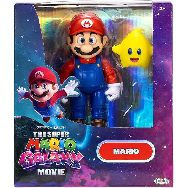 Super Mario Galaxy Movie Mario Action Figure