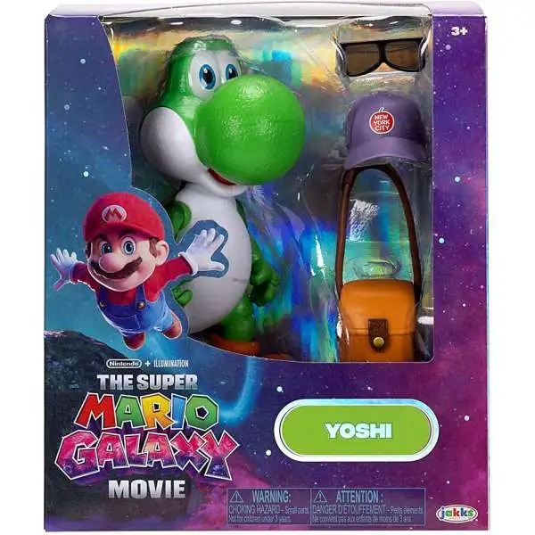 Super Mario Galaxy Movie Yoshi Action Figure