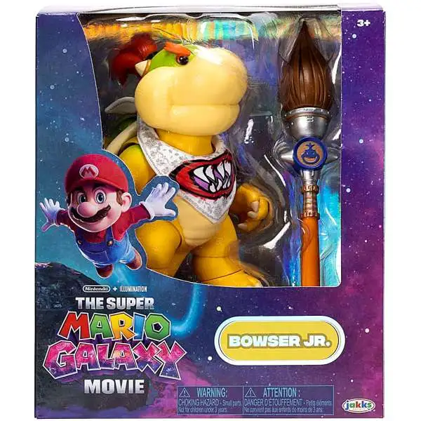 Super Mario Galaxy Movie Bowser Jr. Action Figure