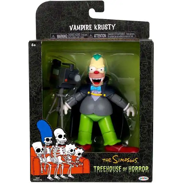 The Simpsons Treehouse of Horror Premium Vampire Krusty Action Figure
