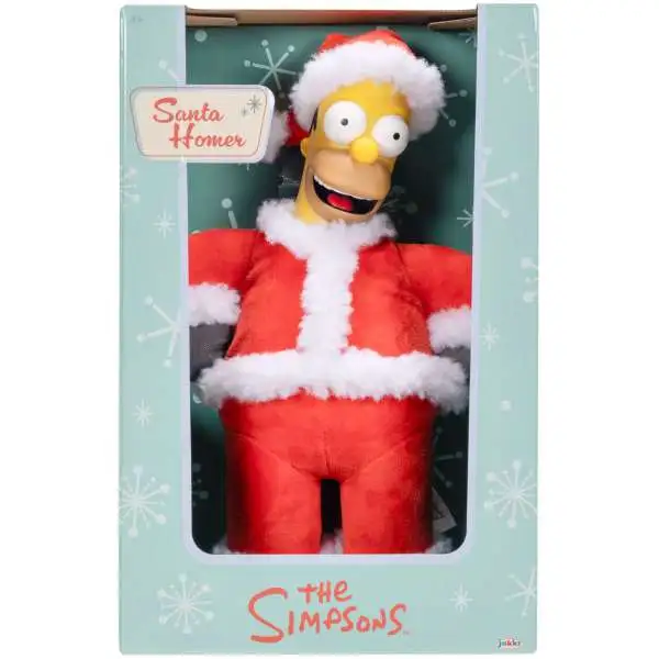 The Simpsons Santa Homer 5-Inch Plush Figure