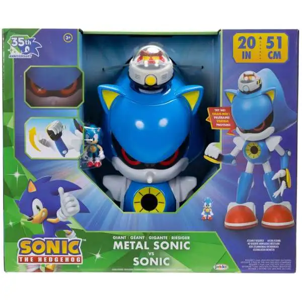 Sonic the Hedgehog 35th Anniversary GIANT Metal Sonic vs Sonic 20