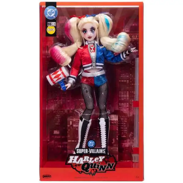 DC Super-Villains Harley Quinn 11-Inch Fashion Doll