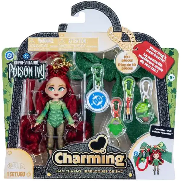 DC Super-Villains Charming Poison Ivy 5-Inch Bag Charm