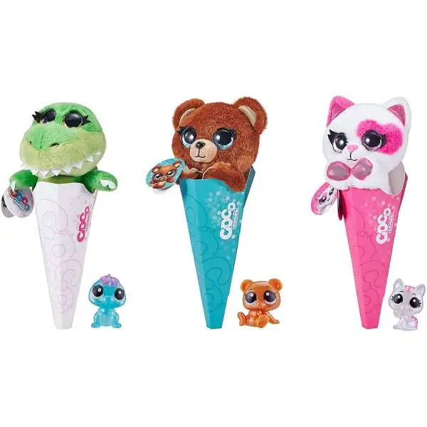 Coco Cones Mystery Plush 3-Pack