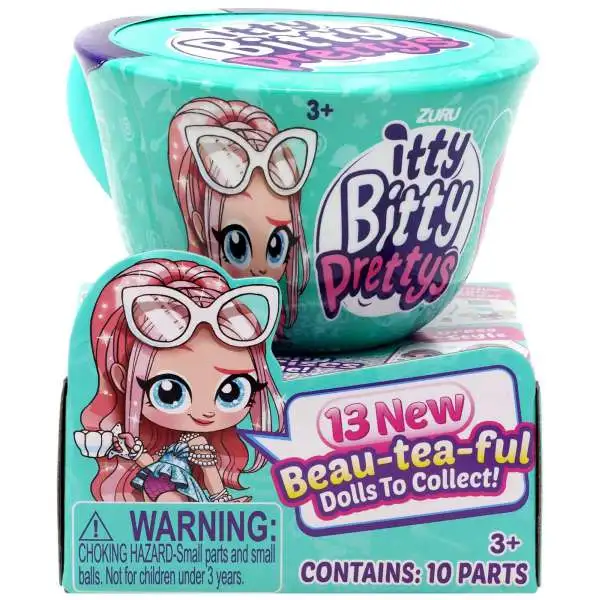 Itty Bitty Prettys Series 2 Tea Party Surprise Mystery Mini Teacup Pack