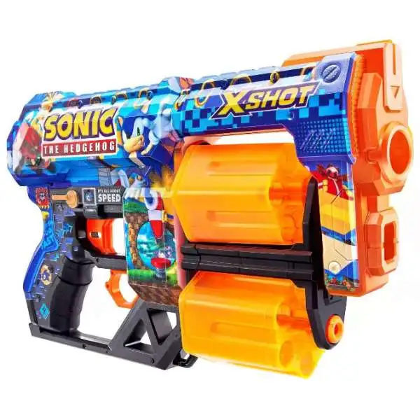 X-Shot Skins Sonic the Hedgehog Blaster [12 Darts]