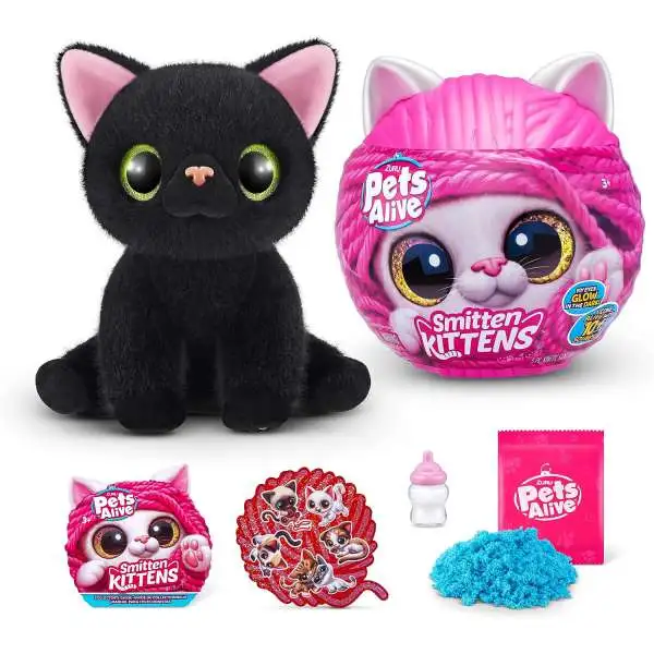 Pets Alive Smitten Kittens Series 1 Bombay Interactive Plush