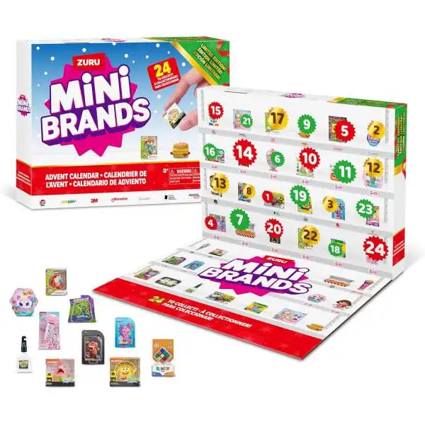 5 Surprise Mini Brands Limited Edition Advent Calendar 24 Minis