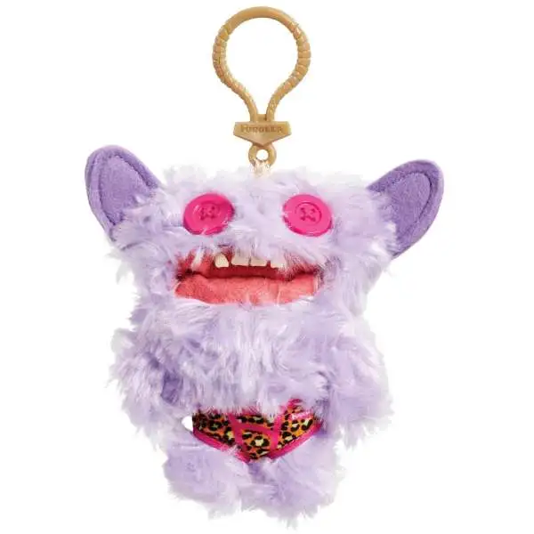 Fuggler Grin Grin 4-Inch Plush Keyring [Lilac]