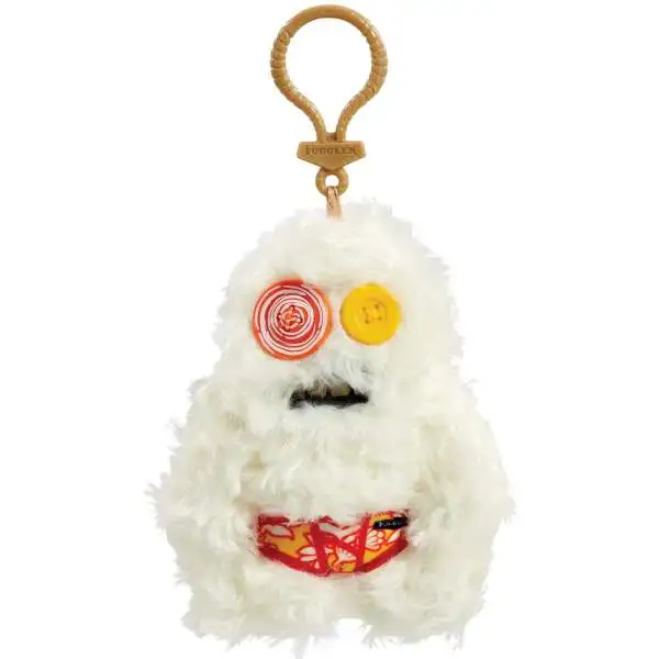 Fuggler Sasquoosh 4-Inch Plush Keyring [White]
