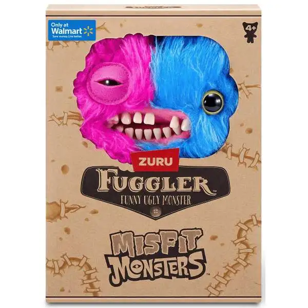 Fuggler Misfit Monsters Buttons Screech Exclusive 9 Plush Pink