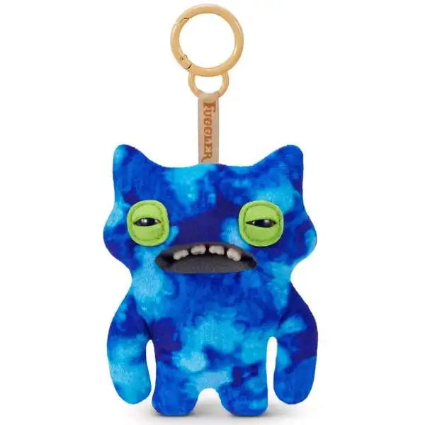 Fuggler Wide Eyed Weirdo 4-Inch Plush Keyring [Blue]
