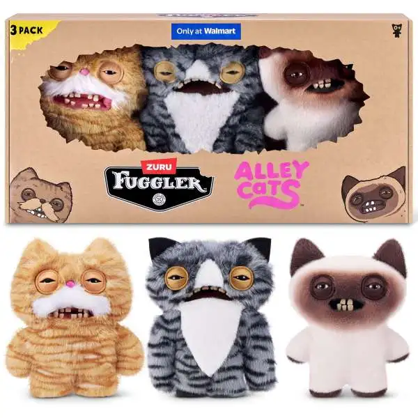 Fuggler Alley Cats Stinkface, Wide Eyed Cat Yawper Exclusive 9