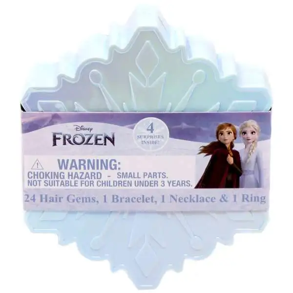 Disney Frozen Accessory Set [24 Hair Gems, Bracelet, Necklace & Ring]