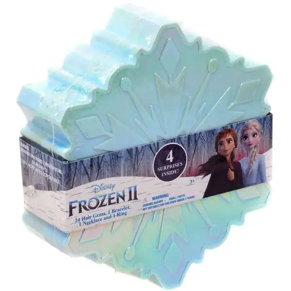 Disney Frozen II Accessory Set [24 Hair Gems, Bracelet, Necklace & Ring]