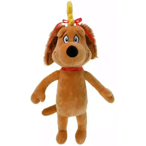 Dr. Seuss How the Grinch Stole Christmas! Max with Antlers 17-Inch Plush