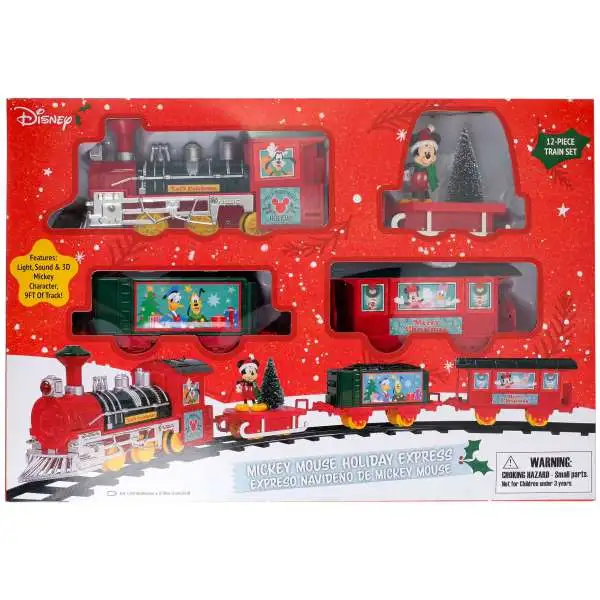 Disney 2025 Mickey Mouse Holiday Express Exclusive Train Set Ruz