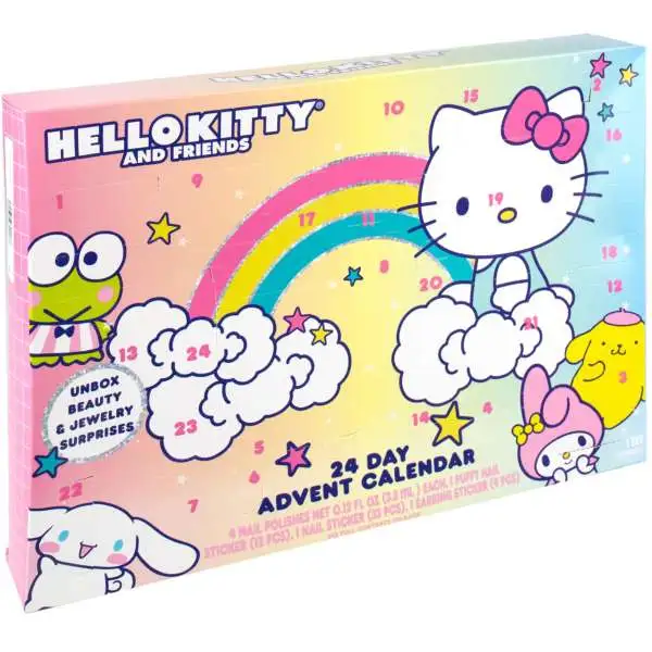 Sanrio Hello Kitty & Friends Beauty & Jewelry Surprises Advent Calendar
