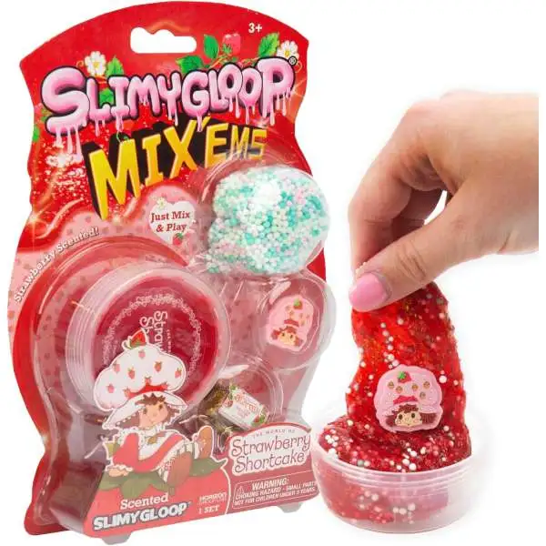 Slimygloop Mix'Ems Strawberry Shortcake Slime Kit