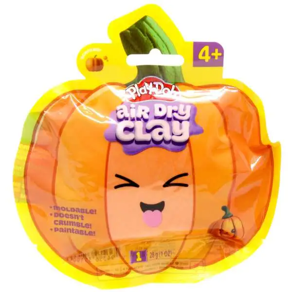 Play-Doh Halloween Air Dry Clay Orange 1 Oz [Orange Scent!]