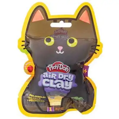 Play-Doh Halloween Air Dry Clay Black 1 Oz [Apple Scent!]