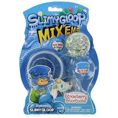 Strawberry Shortcake Slimygloop Mix'Ems Blueberry Scented Slime Kit