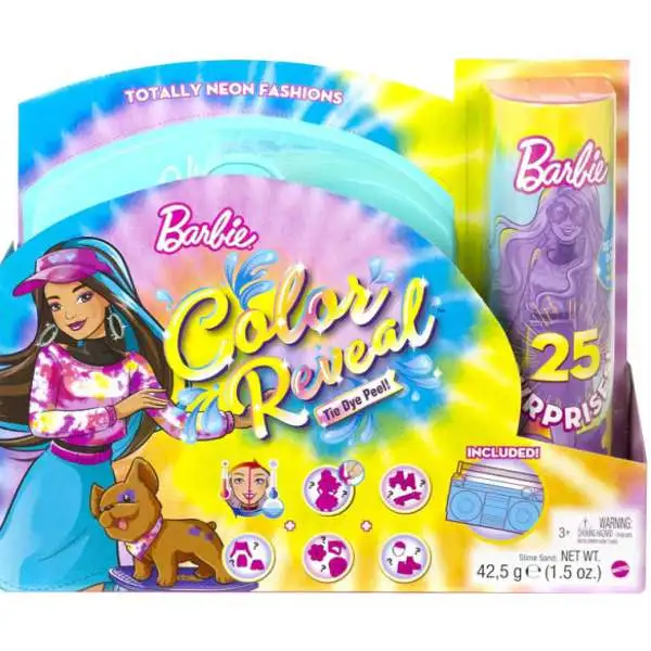 Barbie Color Reveal Beach Party Ultimate Surprise Doll 1 Doll 2 Pets ...