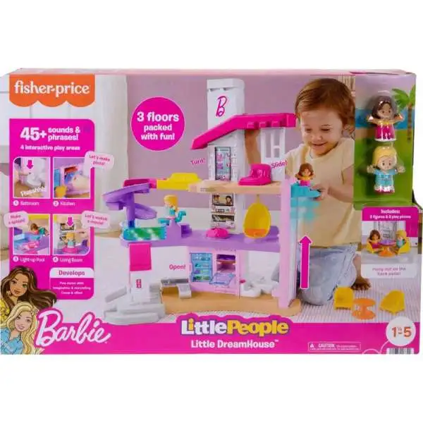Fisher Price Little People Barbie Little Dreamhouse Playset