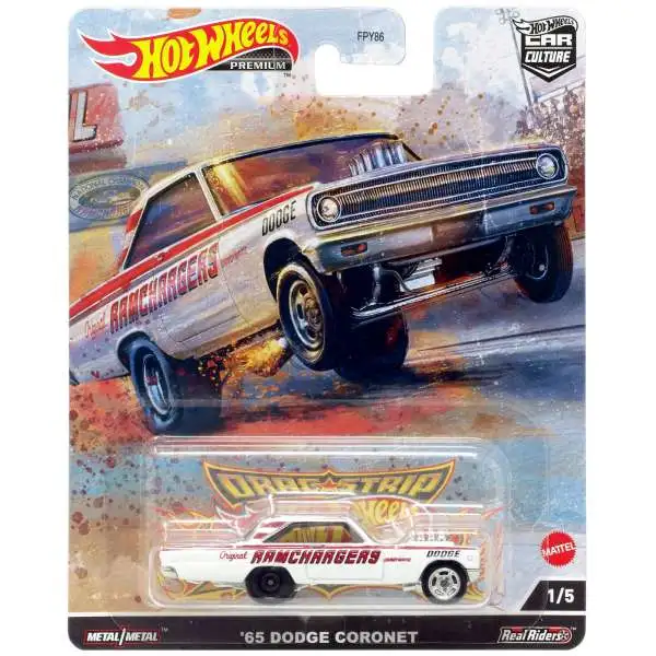 Hot Wheels Premium Car Culture '65 Dodge Coronet Die Cast Car #1/5