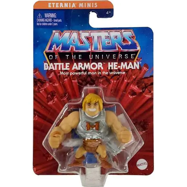 Masters of the Universe Eternia Minis Battle Armor He-Man 2-Inch Mini figure