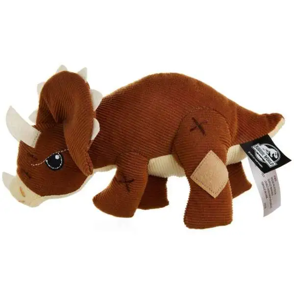 Jurassic World Stitchlings Triceratops 6-Inch Plush with Sound