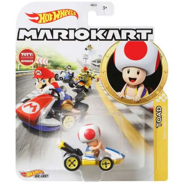 2021 Hot Wheels Toad P-wing Mario Kart Gliders for sale online 