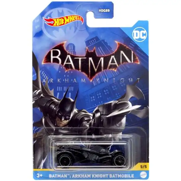 Hot Wheels DC Batman: Arkham Knight Batmobile Diecast Car #5/5 [2023]