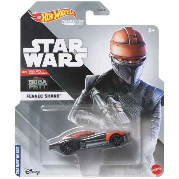 Hot Wheels Star Wars Character Cars Fennec Shand Diecast Car