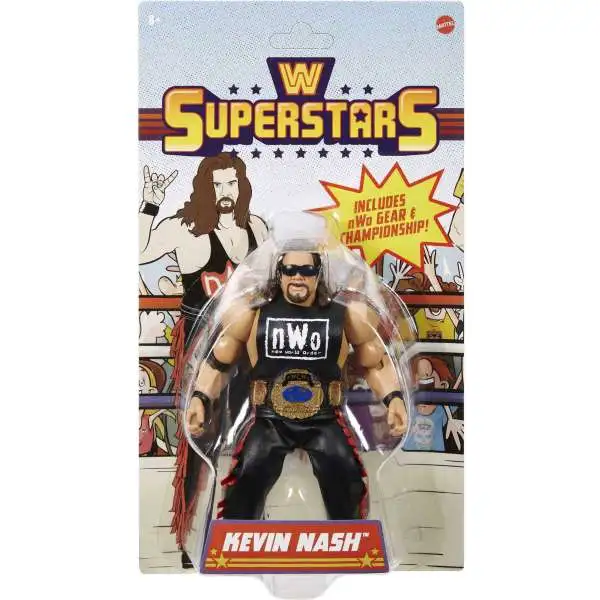 WWE Wrestling Retro Superstars Kevin Nash Exclusive Action Figure
