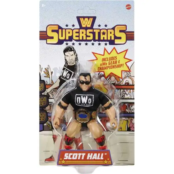 WWE Wrestling Retro Superstars Scott Hall Exclusive Action Figure