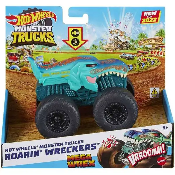 Hot Wheels Monster Trucks Mega Wrex 164 Diecast Car Includes Hot Wheels ...