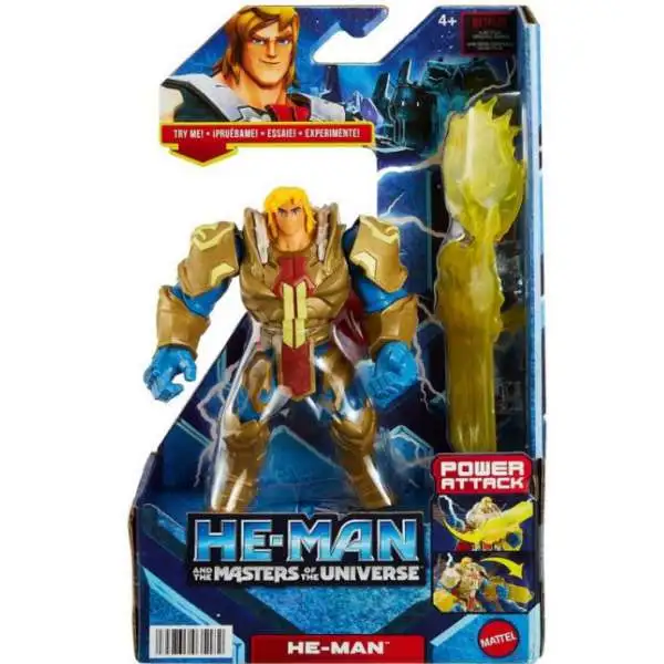 He-Man and the Masters of the Universe Power Attack He-Man Action Figure [Netflix Series]