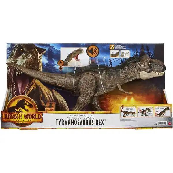 Jurassic World Fallen Kingdom Tyrannosaurus Rex Super Colossal Action ...