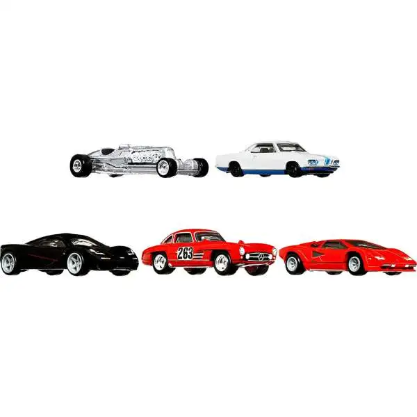 Hot Wheels Car Culture Jay Leno's Garage Die Cast Car 5-Pack