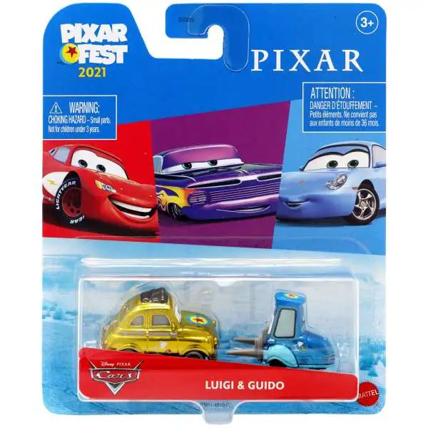 Disney / Pixar Cars Cars 3 Pixar Fest 2021 Luigi & Guido Diecast Car